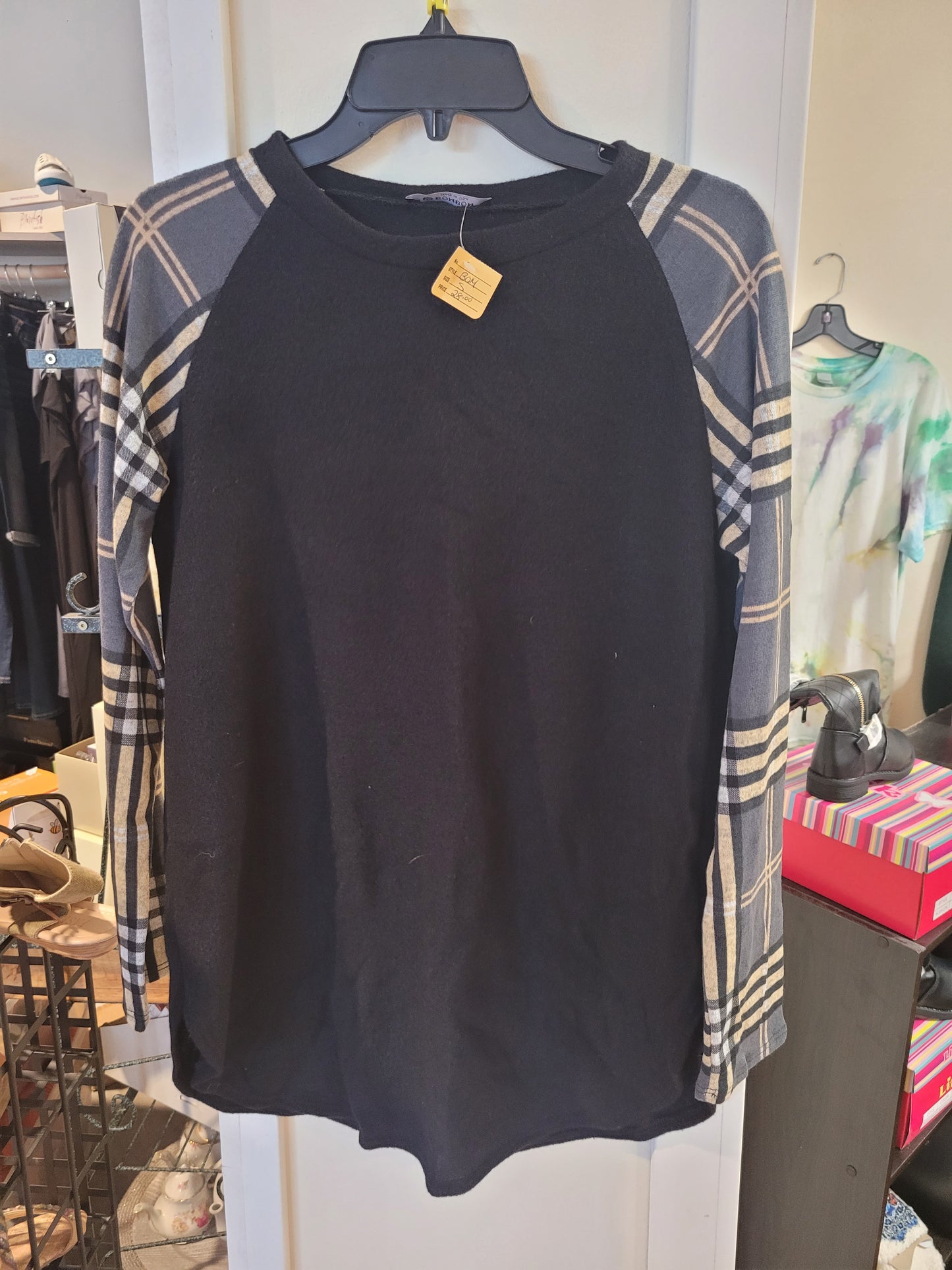 Checkered flannel Long Sleeve