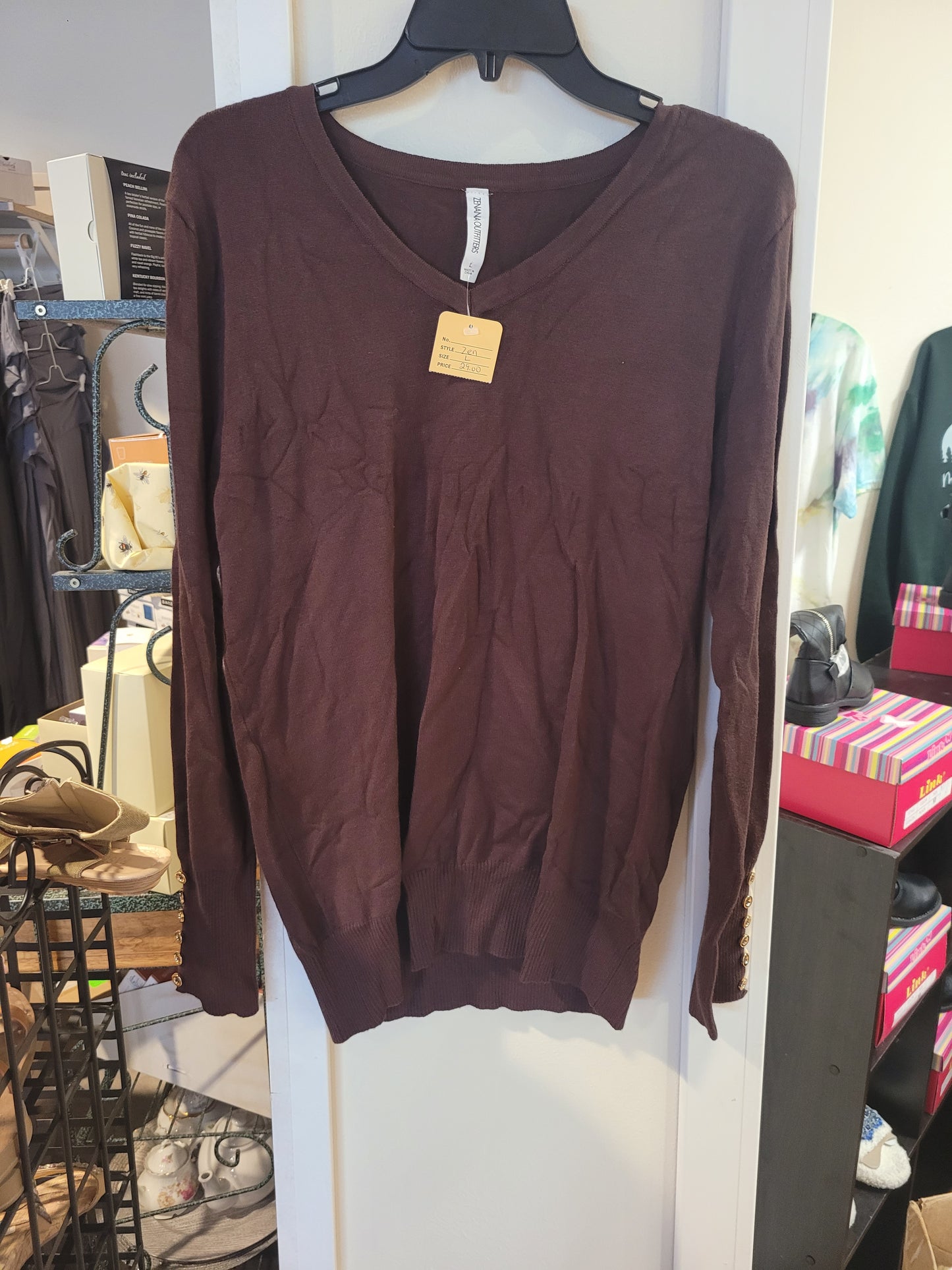 Brown Long Sleeve