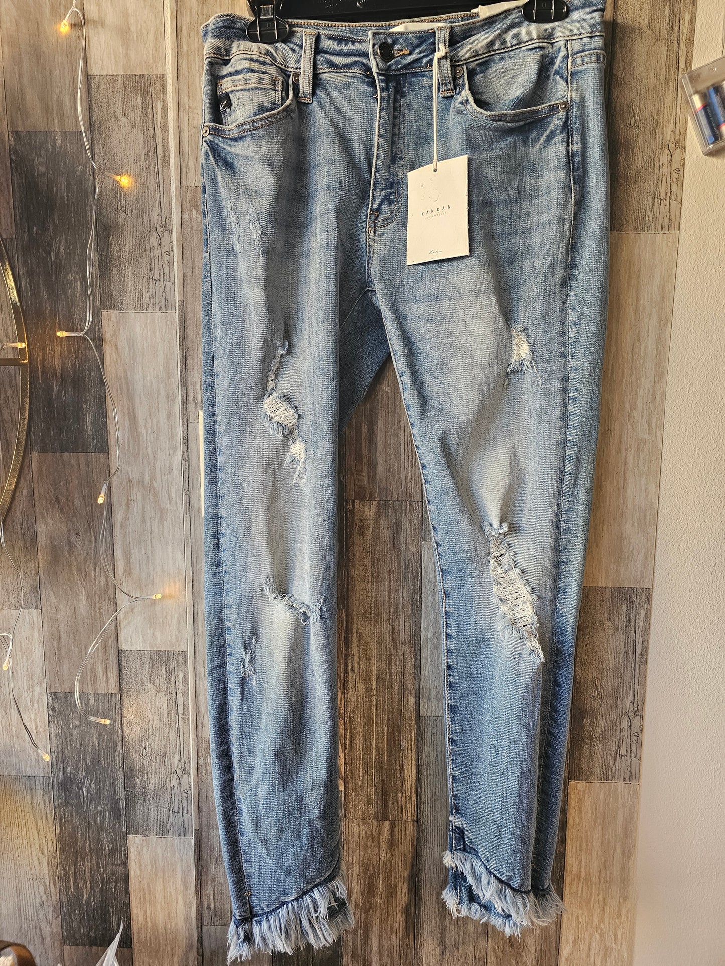 Mid Rise Ankle Skinny